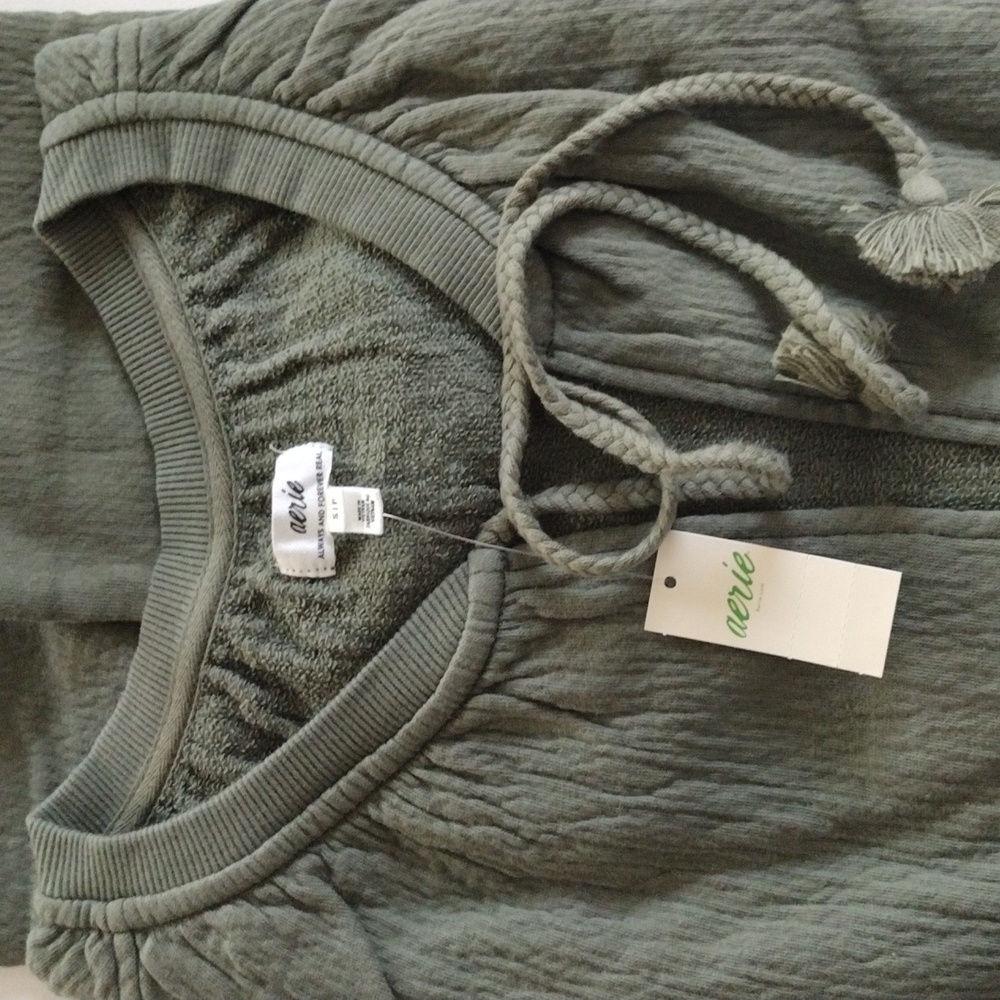 Aerie Easy Street Oversized Sweatshirt Size S - Picture 9 of 13
